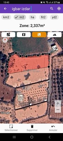 Terrain titré de 2400 m² à Issen, Agadir – 460 000 DH